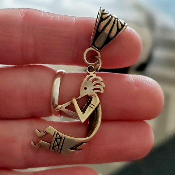 3D Kokopelli Native American pendant - Picture 5 of 8